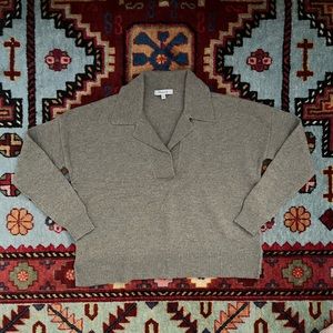 Madewell polo sweater